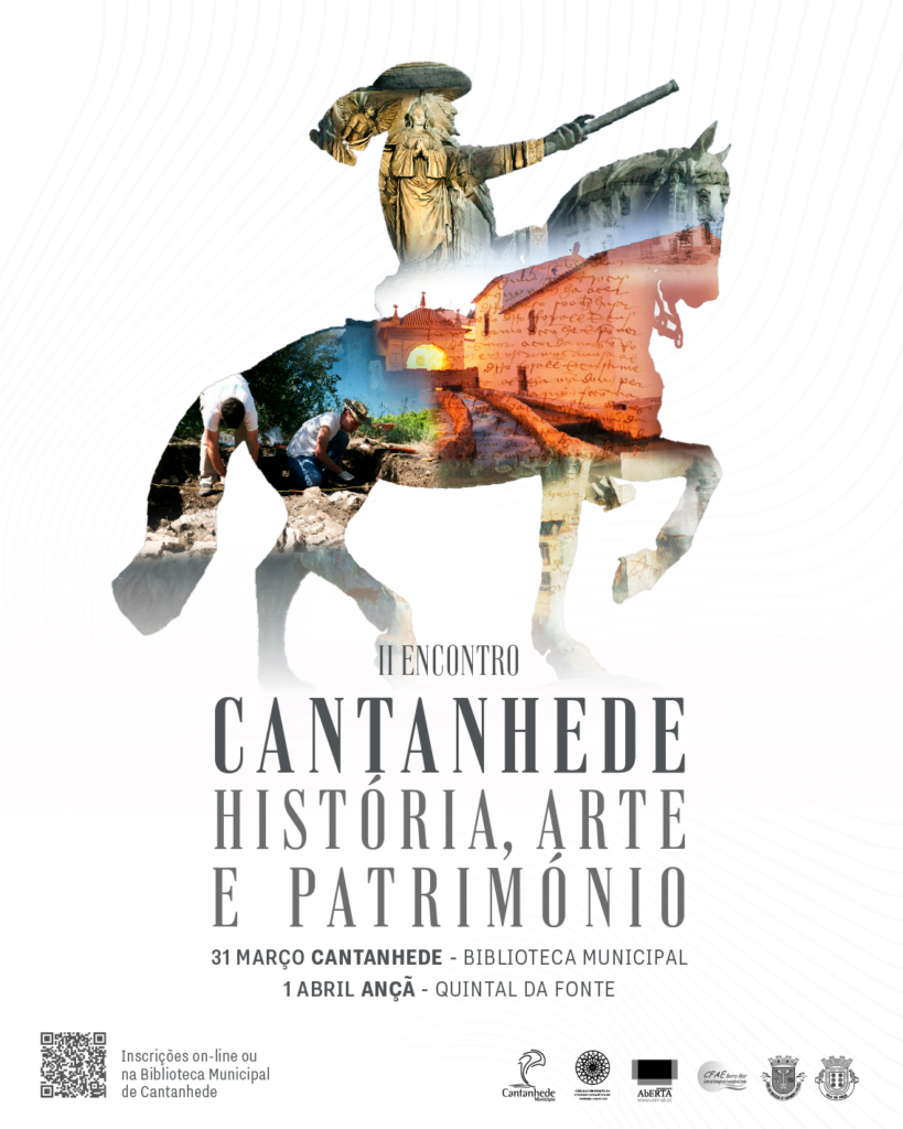 Cartaz do II Encontro Cantanhede História Arte e Património